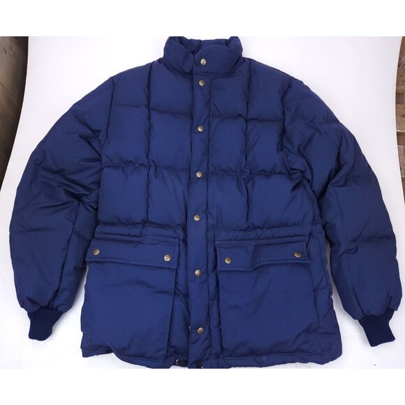 VINTAGE 90s Eddie Bauer PREMIUM Goose Down POLAR PARKA JACKET MENS L